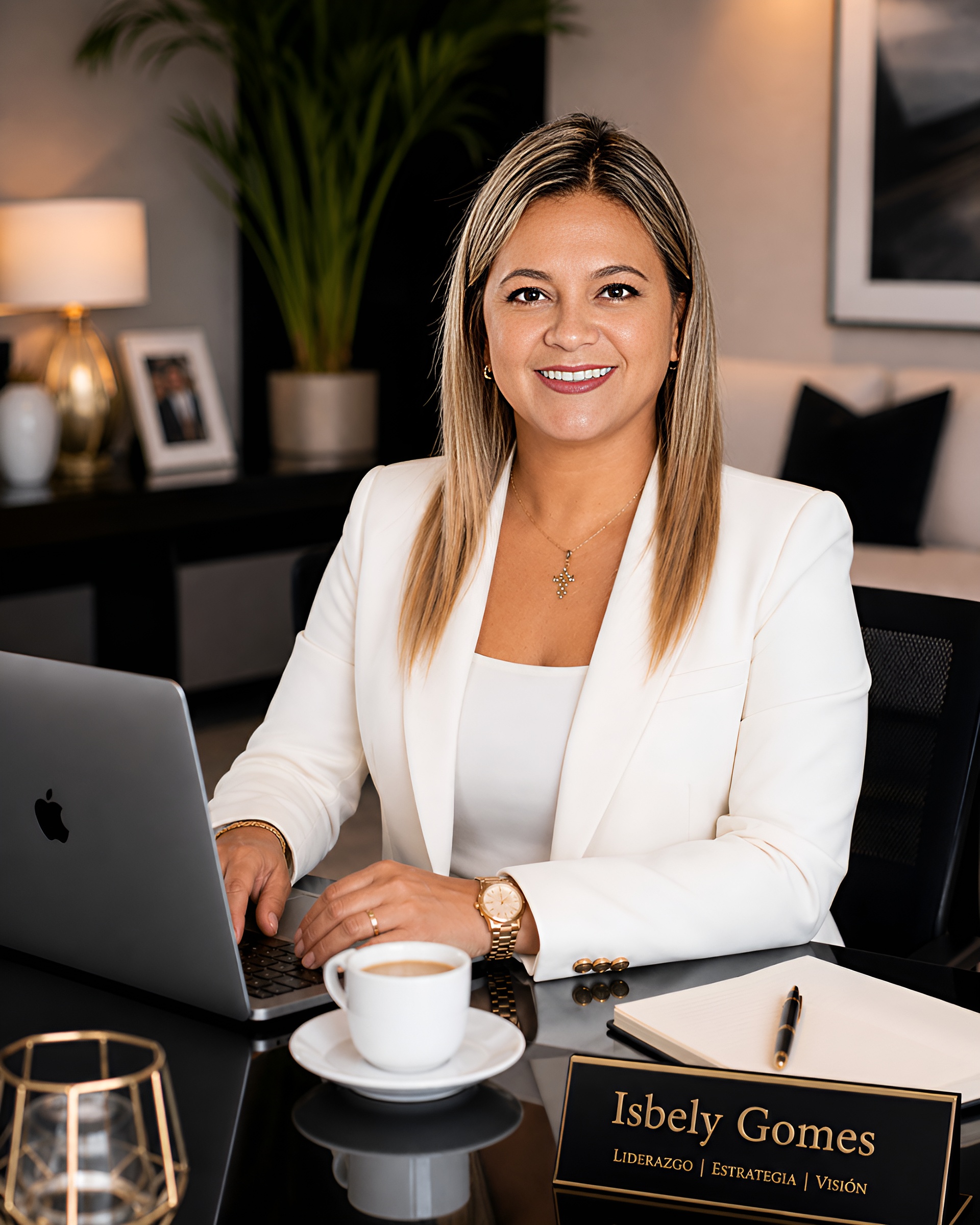 Isbely Gomes Asesorando Familia